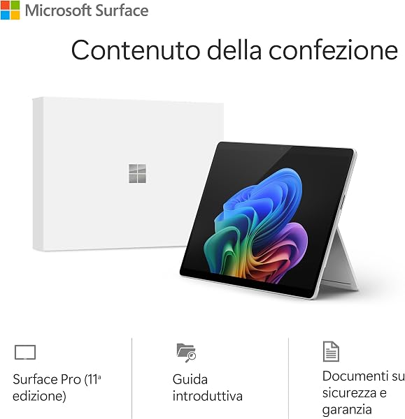 Microsoft Surface Pro (alimentatore non incluso) | Copilot+ PC | 13” OLED Touchscreen | Snapdragon® X Elite | 16GB RAM | 1TB SSD | Ultimo modello 11esima edizione | Nero - 4