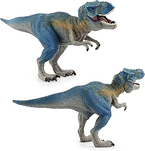 Miniatura 5 de Juguete realista de Tiranosaurio Rex – Figura de acción de dinosaurio grande de 11 pulgadas con mandíbula móvil, juguetes de dinosaurio de