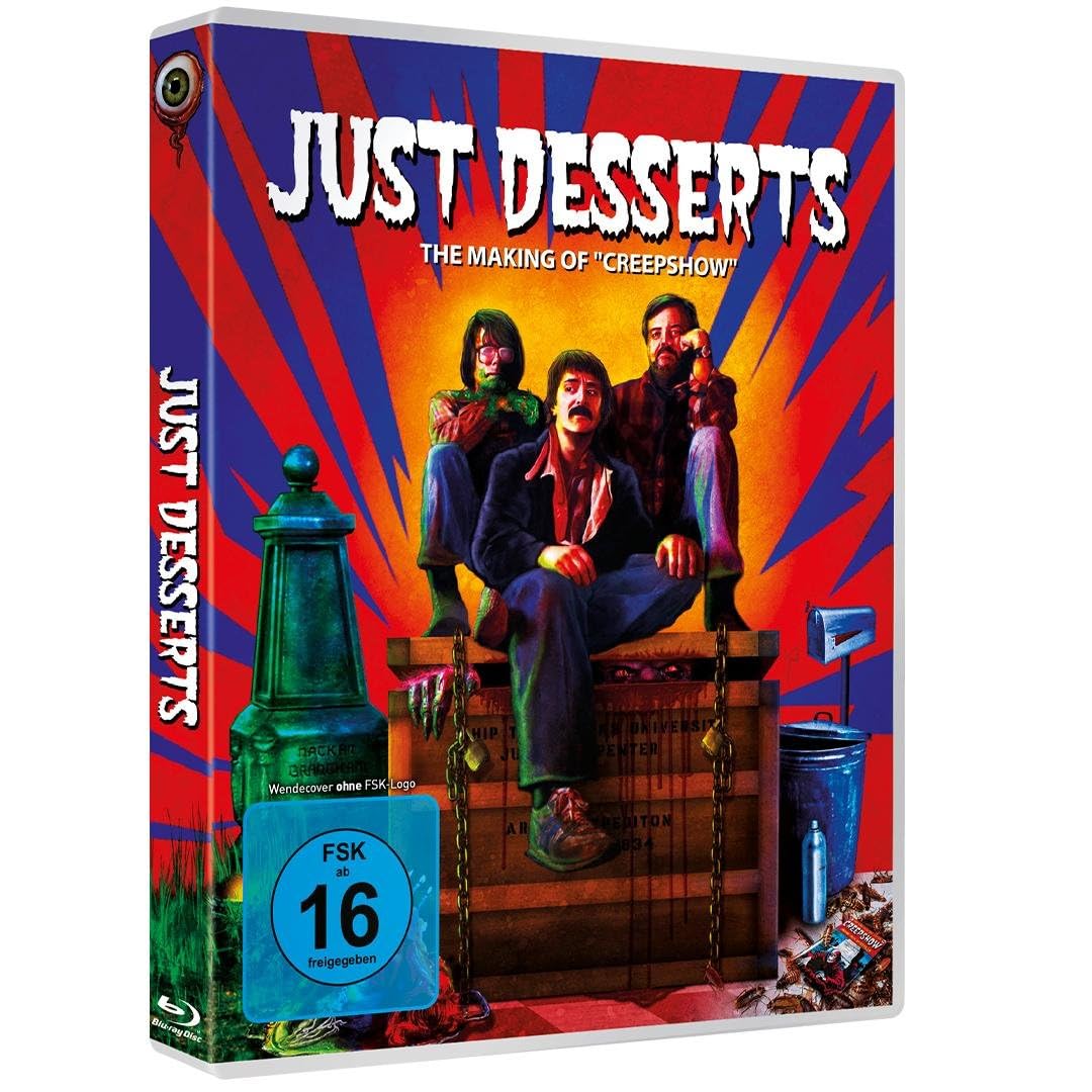 Just Desserts: The Making of 'Creepshow' [DVD]+[Blu-Ray] [Region B] (English audio)
