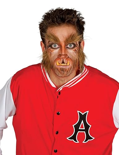 FIESTAS GUIRCA Werewolf Eyebrows and Sideburns Set Halloween Disguise Werewolf