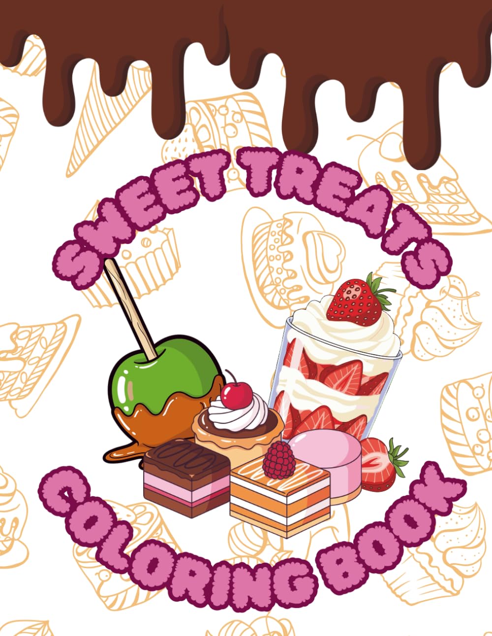 Sweet Treats: Coloring Book
