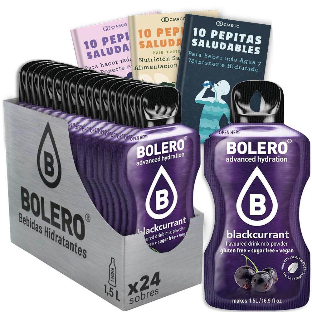 24 x Bebida Bolero COLA Hidratante Sin Azucar (24x9 grs) + 30 Pepitas Saludables para una vida más sana by Cia&Co — view 56