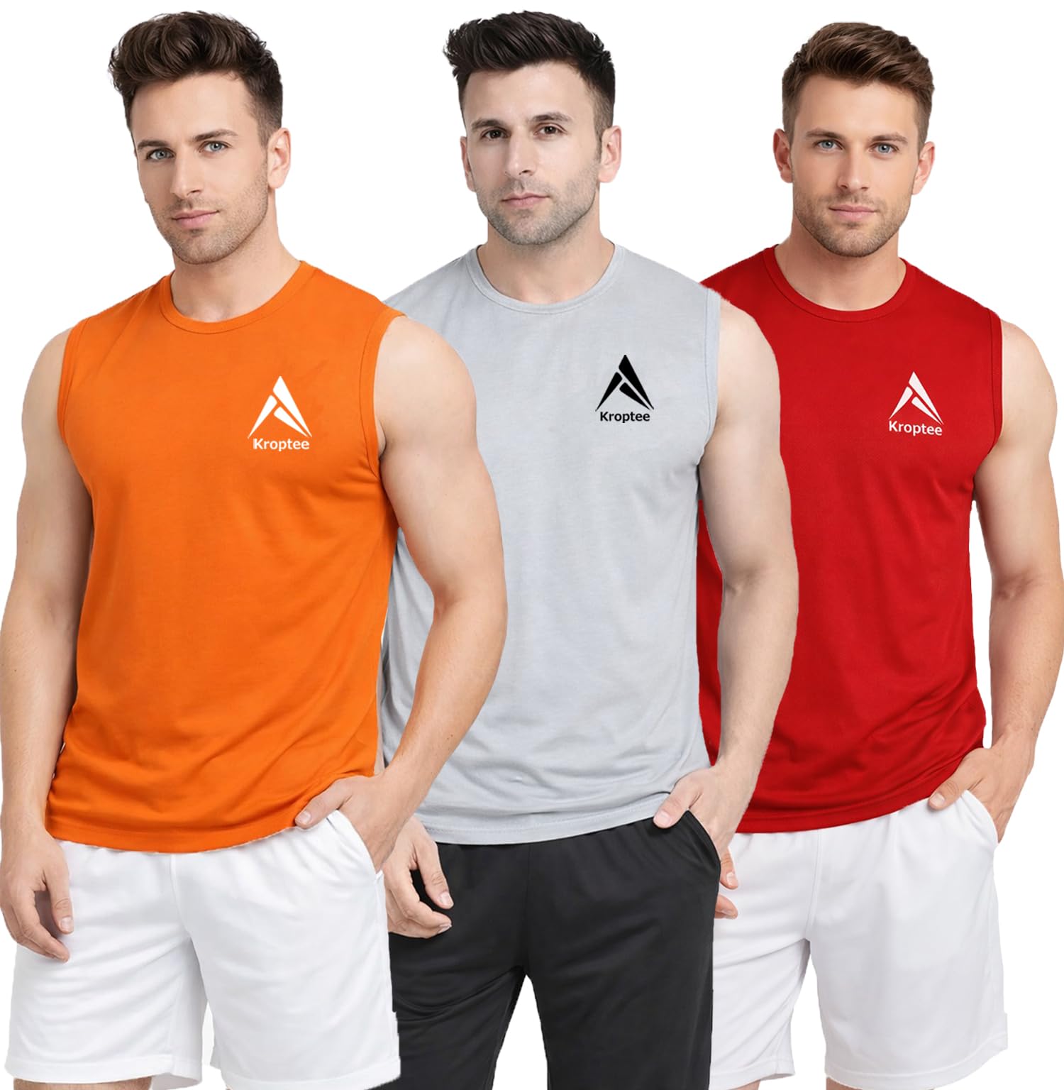 Stylish Vest for Men | Vest for Boys - Perfect for Gym Workouts,| Men's Tank Top Regular fit|Cotton Combo Pack of 3 Sports Vest-picture-41