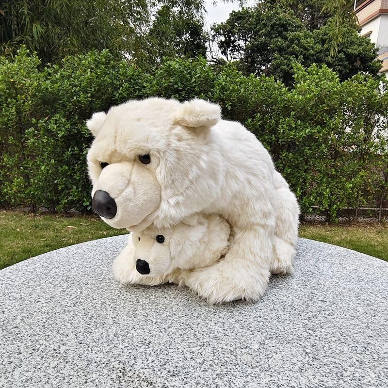 Peluche ours blanc géant pour décoration de chambre d'enfant - 3