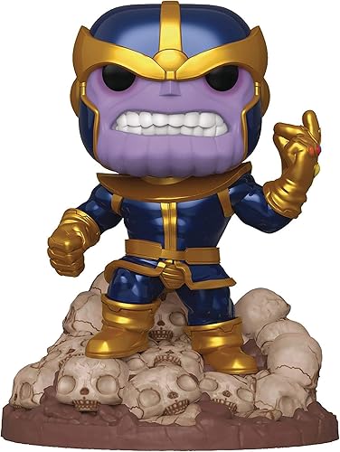 Funko Pop! Marvel Heroes: Thanos Snap - Figura de vinilo de lujo de 6 pulgadas, multicolor