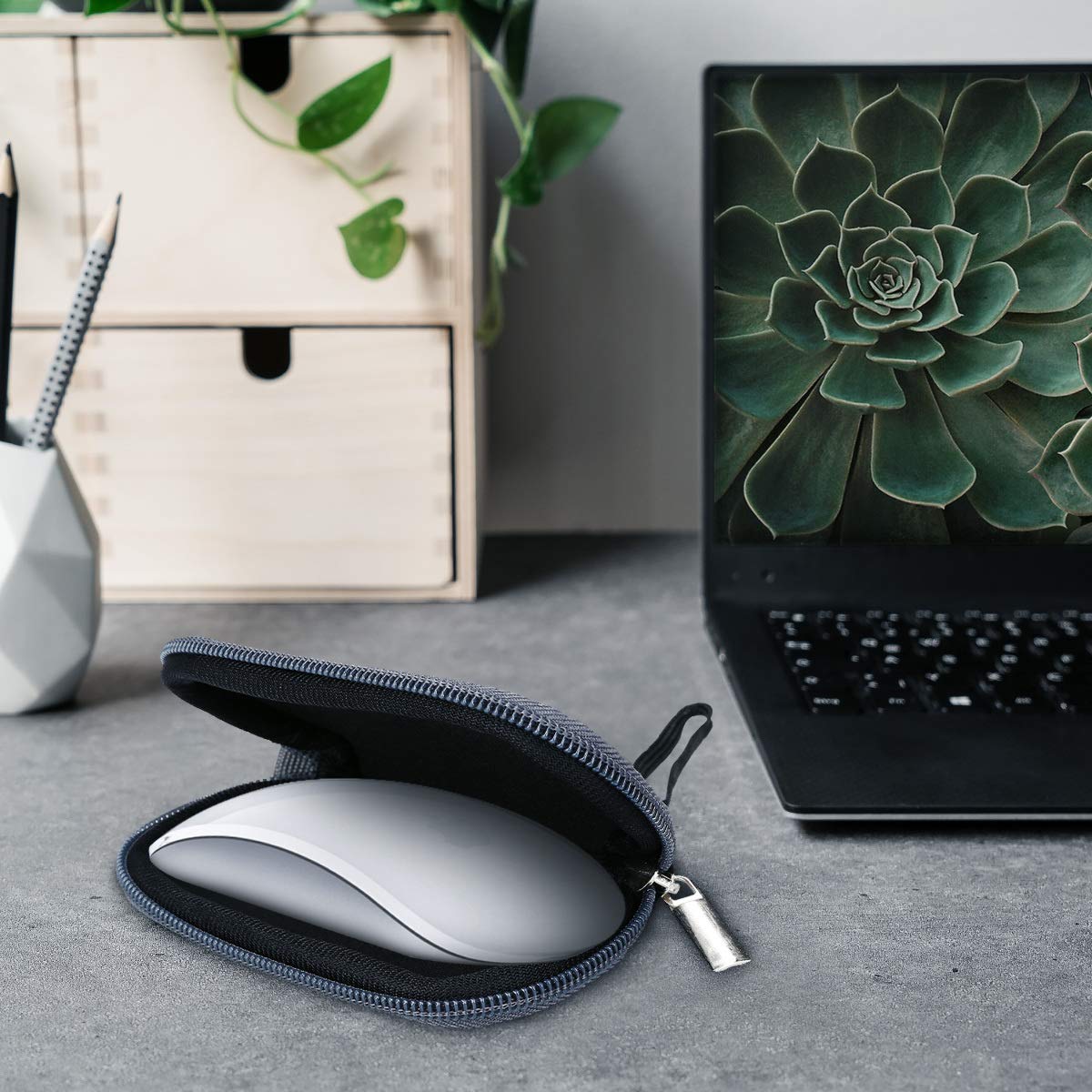 Amazon | kwmobile マウスケース Apple Magic Mouse 1 / 2対応 ケース
