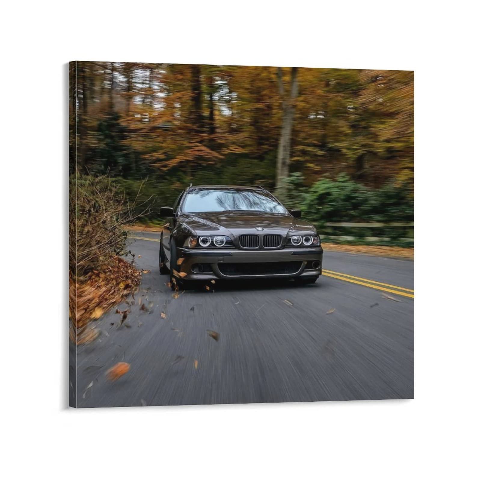 Poster De Voiture Bmw E39 M5 - Peinture Décorative Sur Toile
