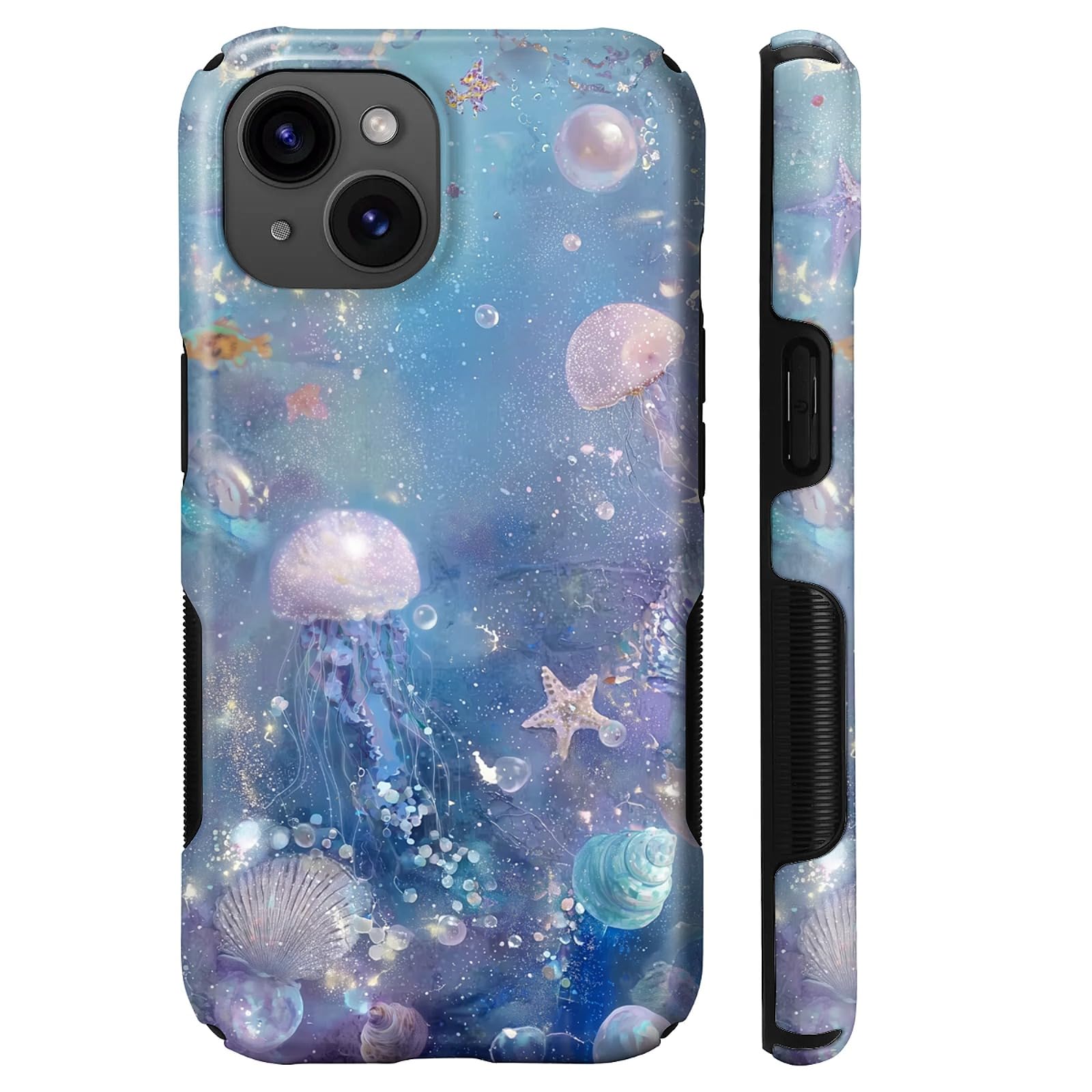 Coque iPhone 15 Plus antichoc compatible MagSafe silicone rigide - 8