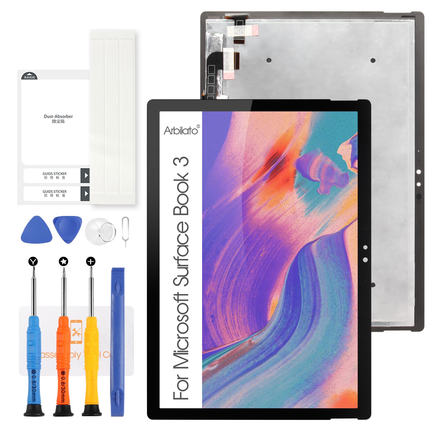 Microsoft Surface Book 3/2 ガラスフィルム Amazon | MEGOO Microsoft Surface Book 3/2 専用保護フィルム