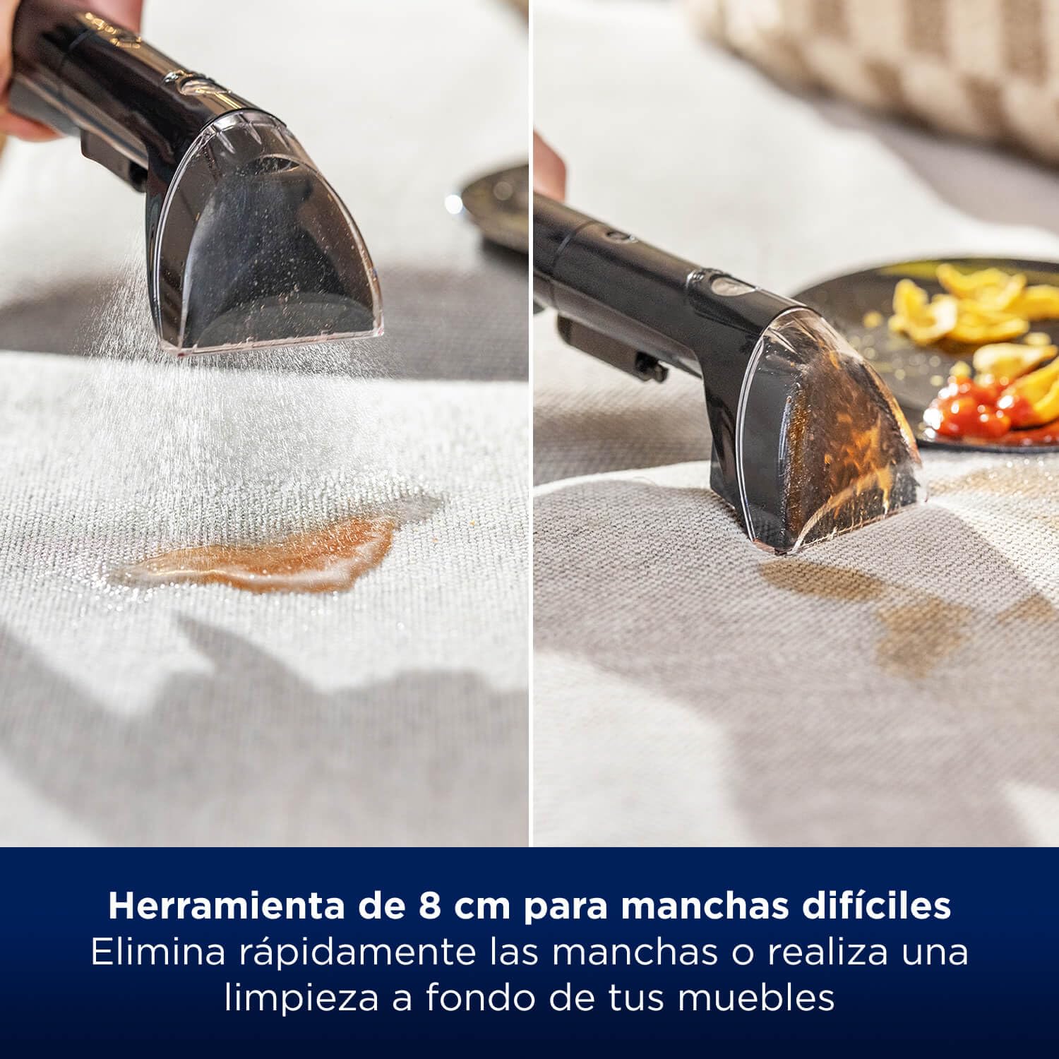 BISSELL PowerWash Pet Aspiradora de Agua Tapicería, Lava Aspiradora Ideal para Dueños de Mascotas, Maquina Limpiar Tapicerías Ligero, Limpiador para Alfombras, Sofá & Más, Potente Motor de 600W, 3878N