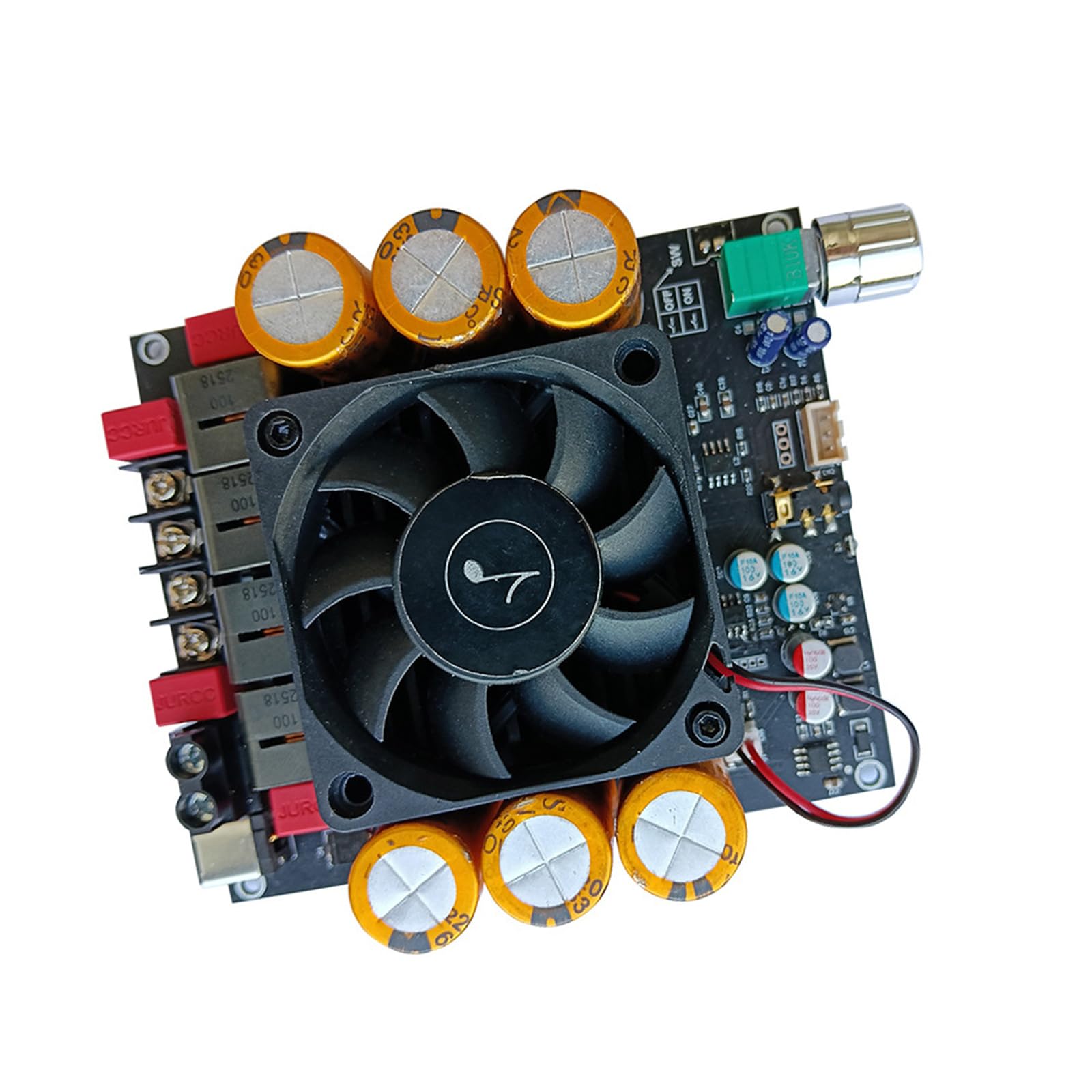 Scheda di amplificatore di potenza sonora digitale 18 V-50 V 600 W + 600 W, pannello subwoofer stereo a doppio canale per modulo amplificatore home theater