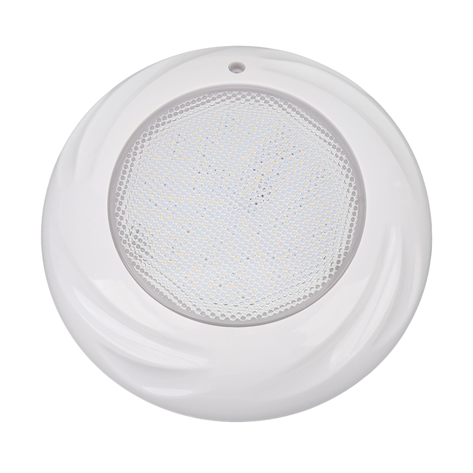 Schwimmbadbeleuchtung, 12 V, 18 W, IP68, Wasserdicht, Wandmontage, Unterwasser-LED-Poolbeleuchtung für Unterirdisches Pool, Brunnen, Teich, Aquarium (Weiße Beleuchtung)