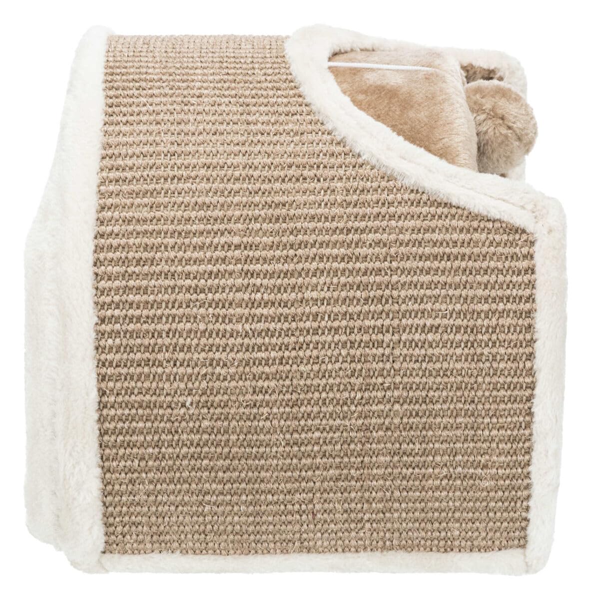 Trixie Túnel Rascador, 110 × 30 × 38 cm, Gris Claro/Marrón, Gato
