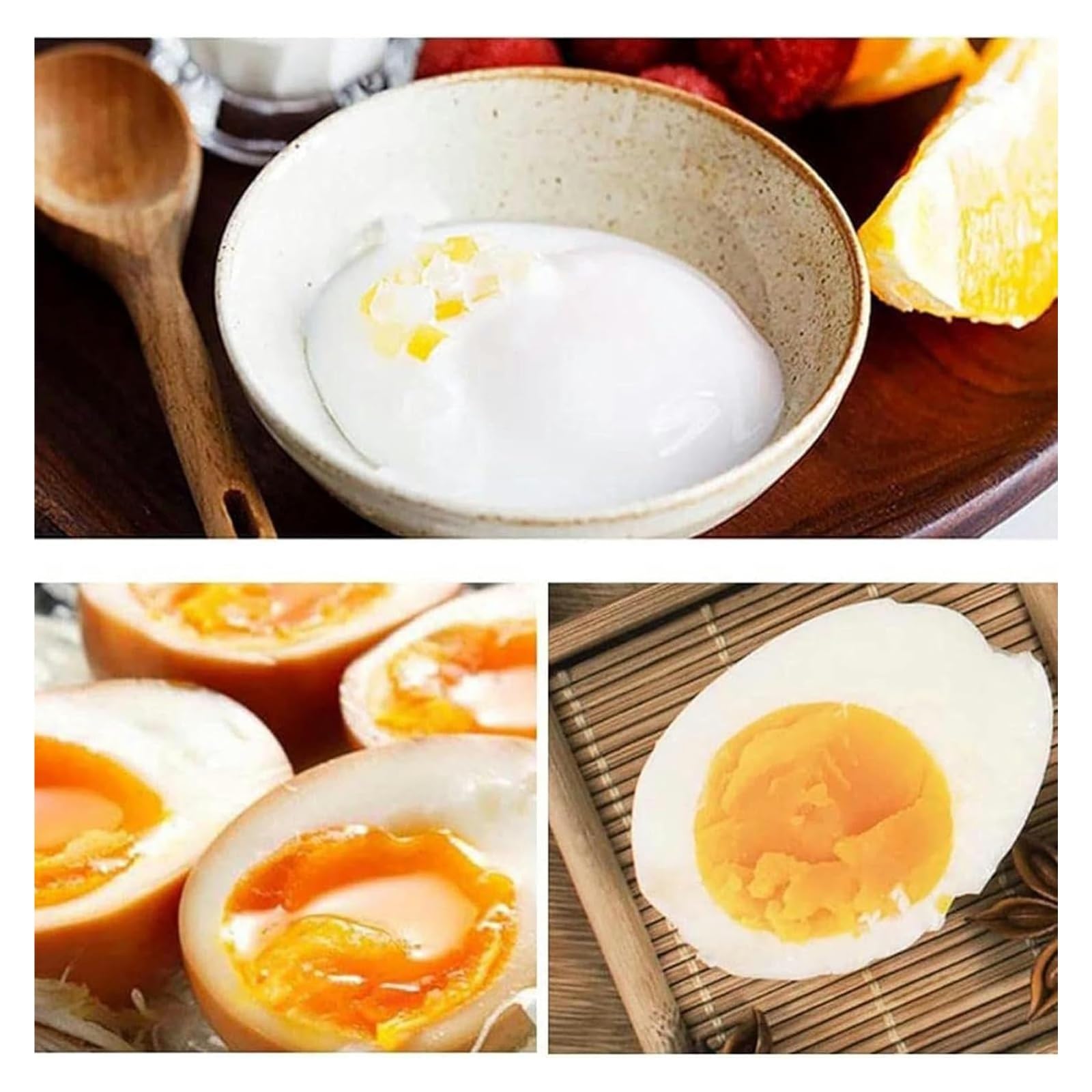 50 cuochi per uova a molla commerciali cuochi per uova a molla a caldo smart 9L cuochi per uova a molla a grande capacità cotti cotti di tipo soft-boiled intere uova bollite, per Snack bar, tribunali