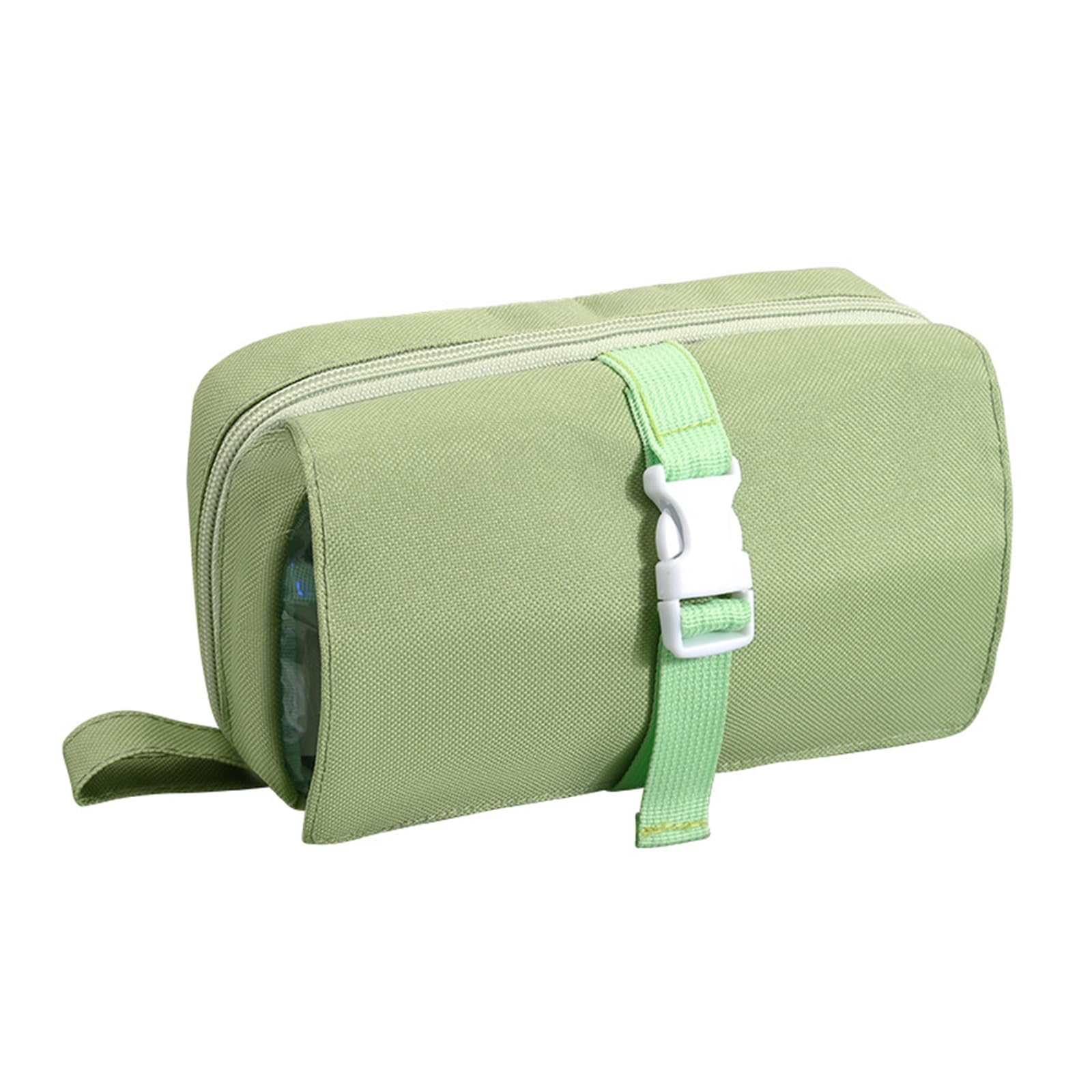Tnbccxn Green Pen Cup, Large Capacity Pen Pencil Case Pen Pencil Organizers Bag Multifunctional Stationery Bag Pen Holder Pencil Case Pen Case(Green)