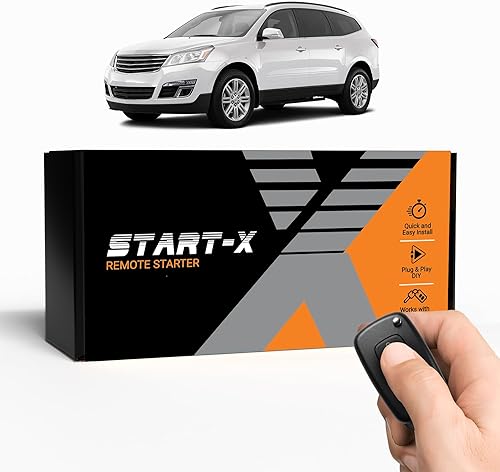 Kit de Arranque Remoto Start-X para Vehículos Chevrolet Traverse (2009, 2011, 2012, 2013, 2014, 2015, 2016, 2017) | Ignición por Llave | Instalación