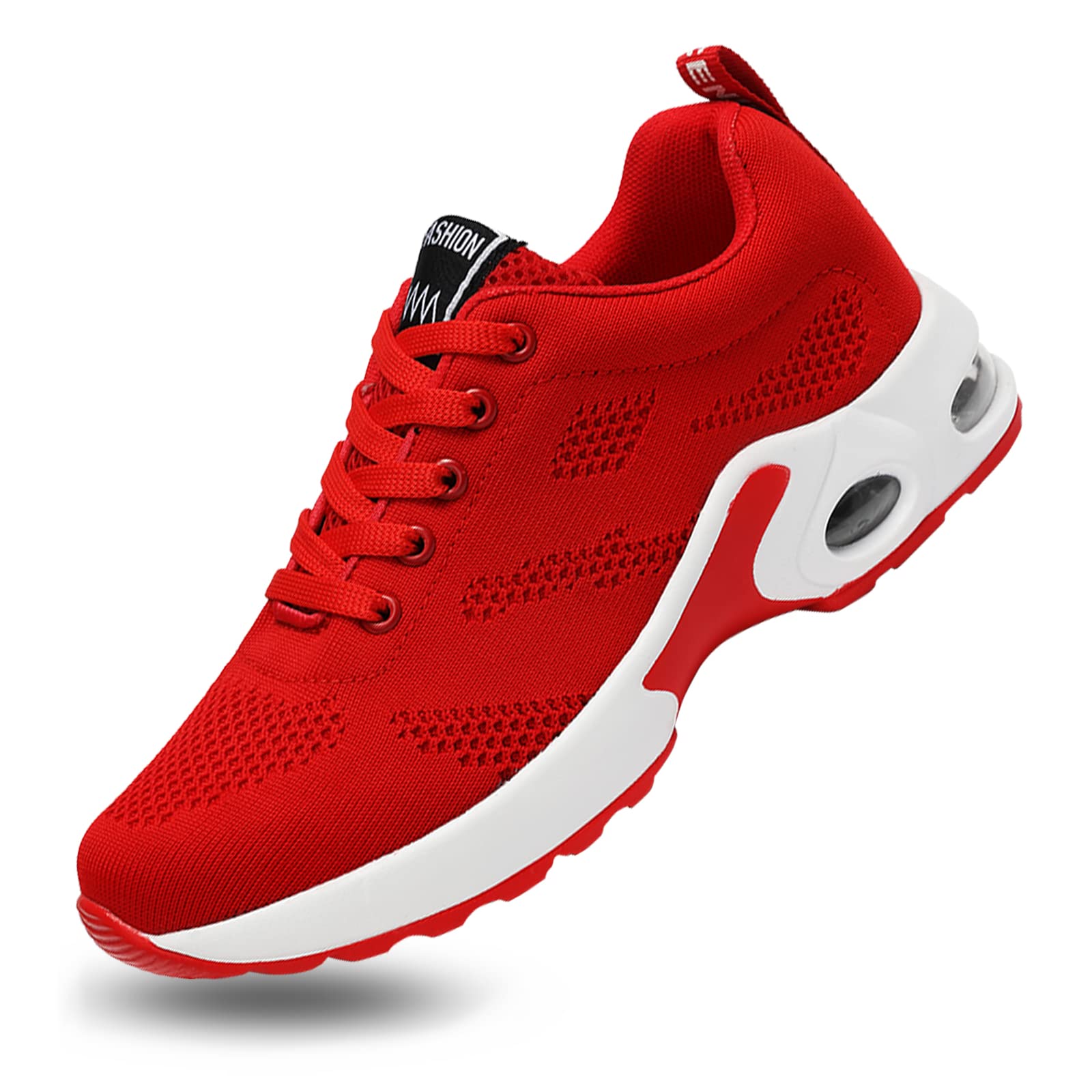 AIRAVATA Air Cushion Road Running Shoes Fashion Women's Sneakers Breathable Comfortable Outdoor Walking Shoes Non Slip Wear Resistant