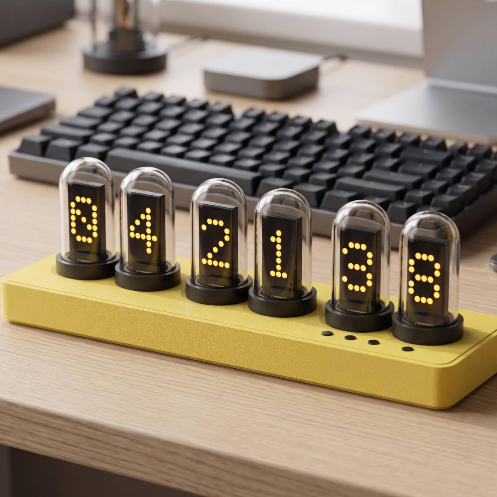 Reloj Escritorio con Conexión A, Color to 3 | Automático, Electrónico, Reloj con Alarma, para Oficina