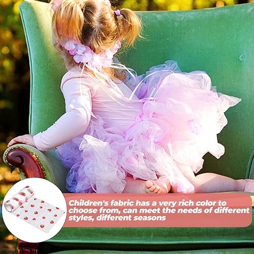 Miniatura 2 de TEHAUX Cinta de envoltura de tocado de tela artesanal para niñas, gasa festiva de tul para niños y niñas