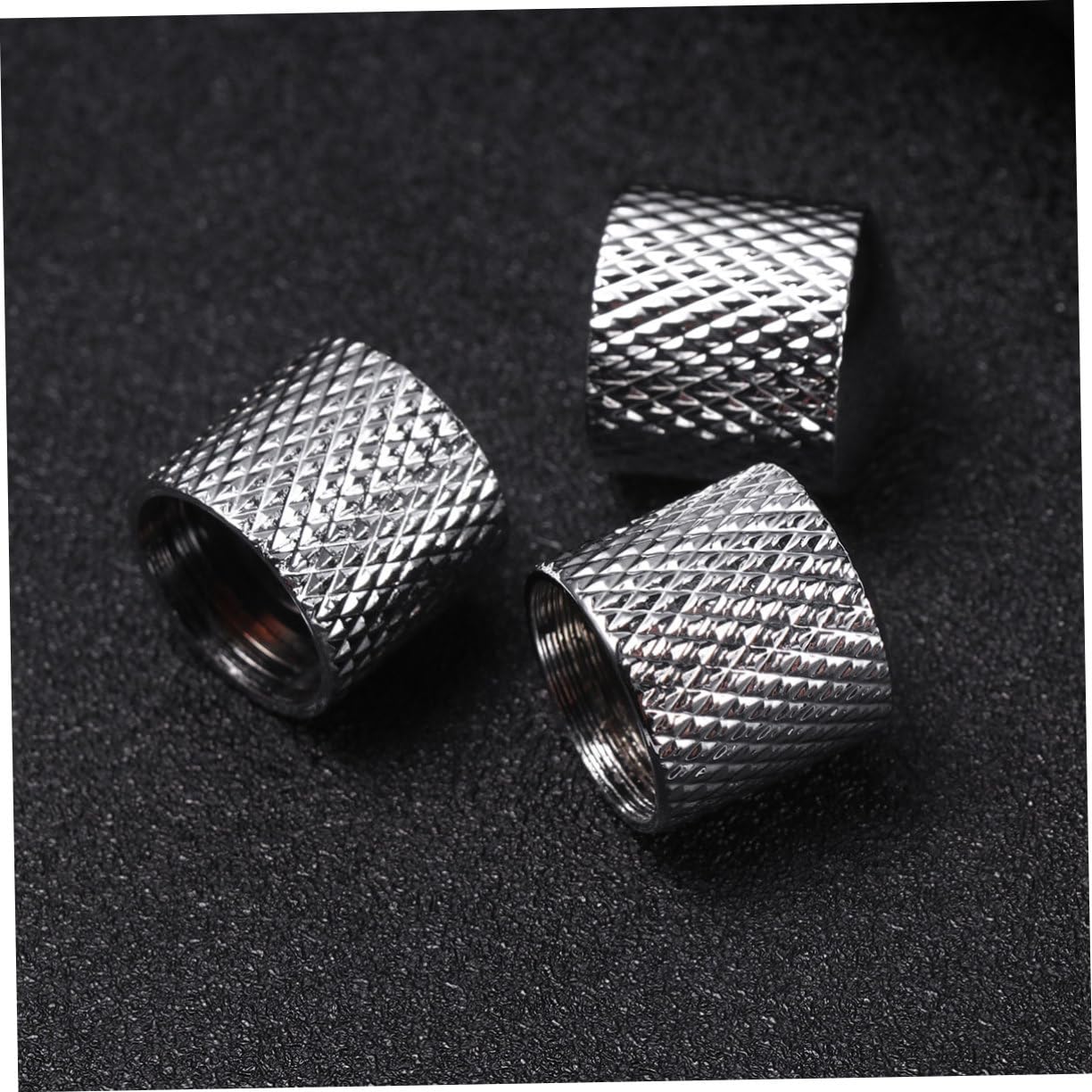 Toddmomy 3sets Bass Control Knob Electric Bass Guitar Volume Tone Knobs and 4pcs*3