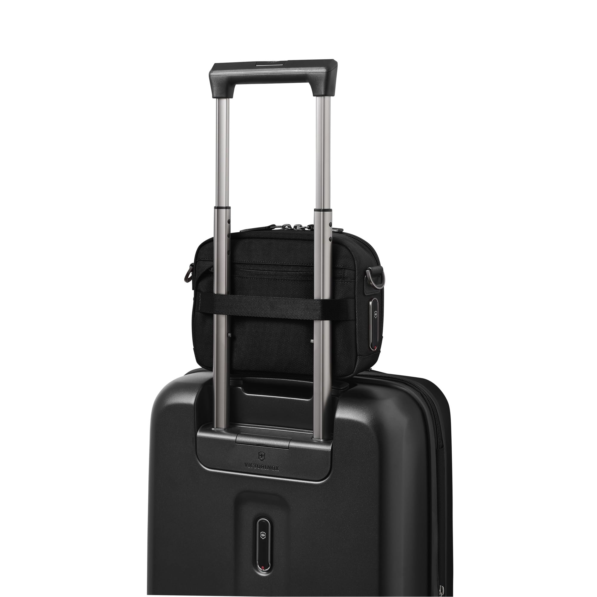 Victorinox Mythic - Bolso bandolera para hombre y mujer, color negro