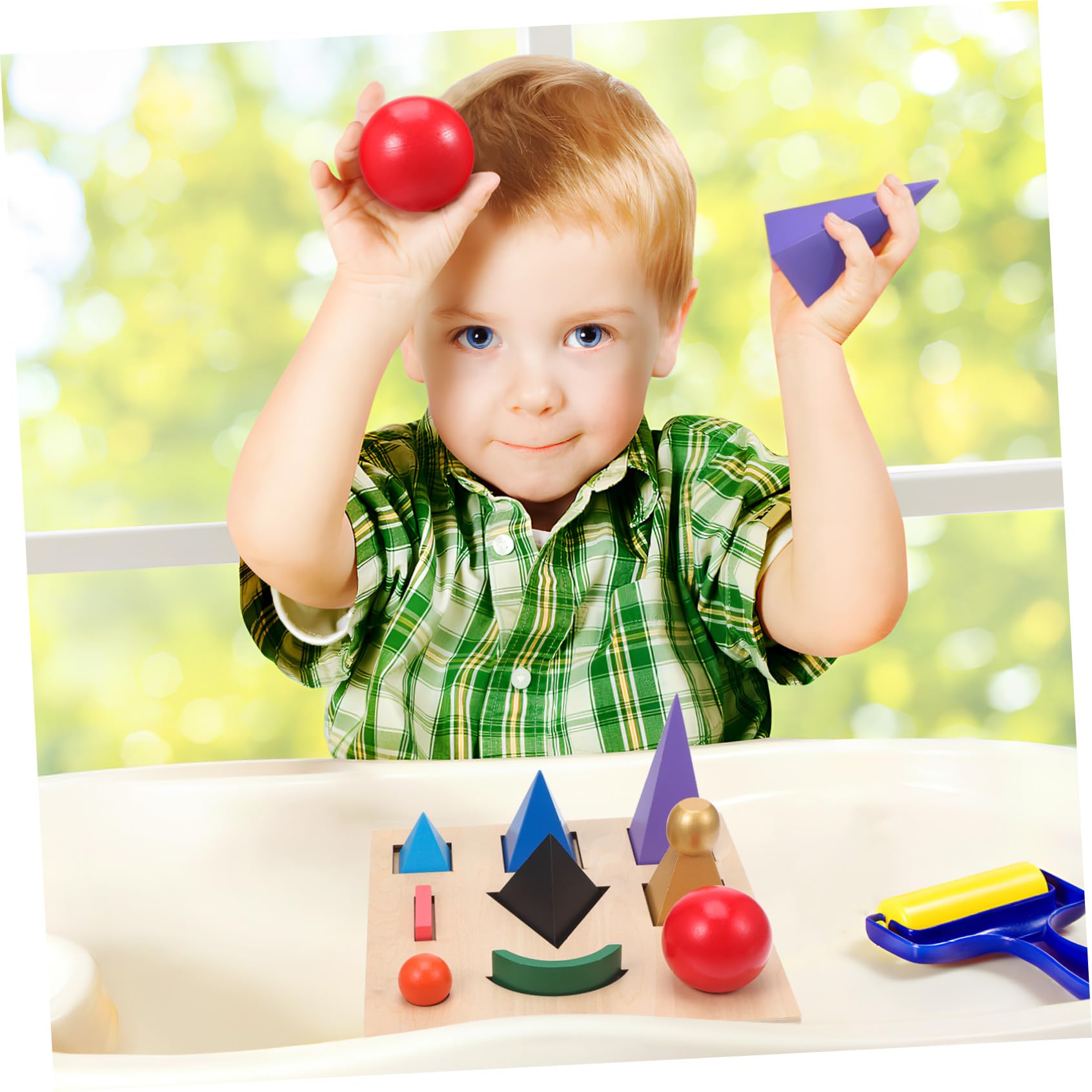 Gioco Simboli Grammaticali Montessori in Legno, Educativo