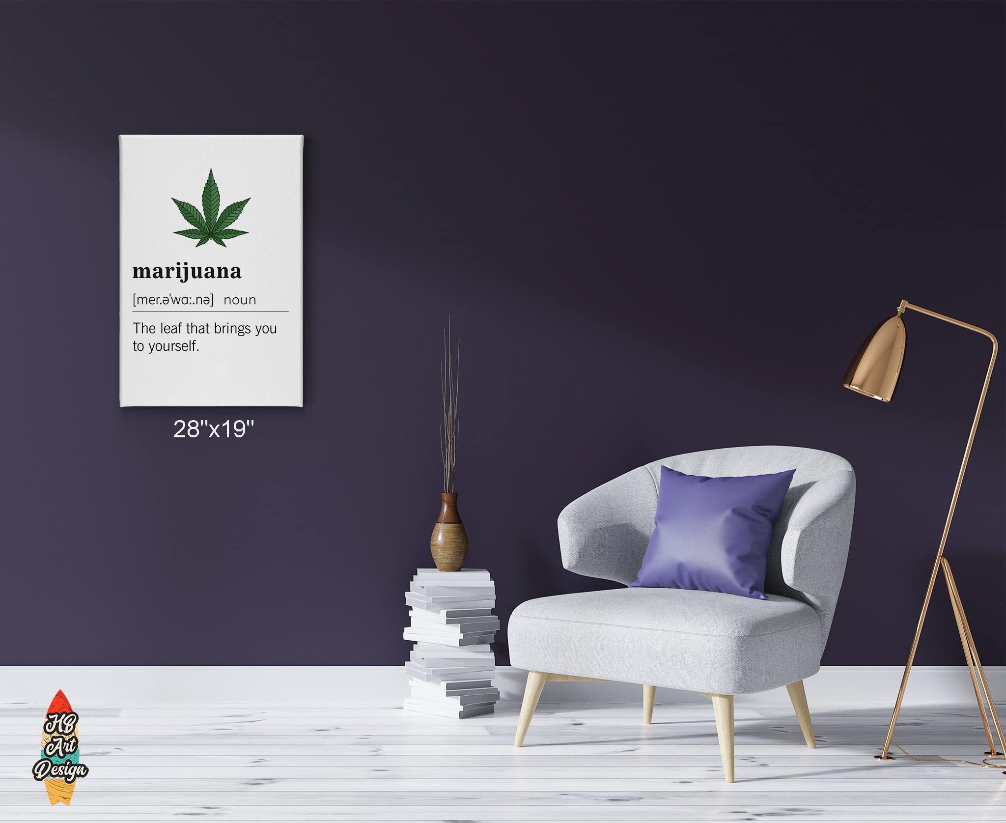 Amazon.com: HB Art Design Noun Dictionary Meaning of Marijuana