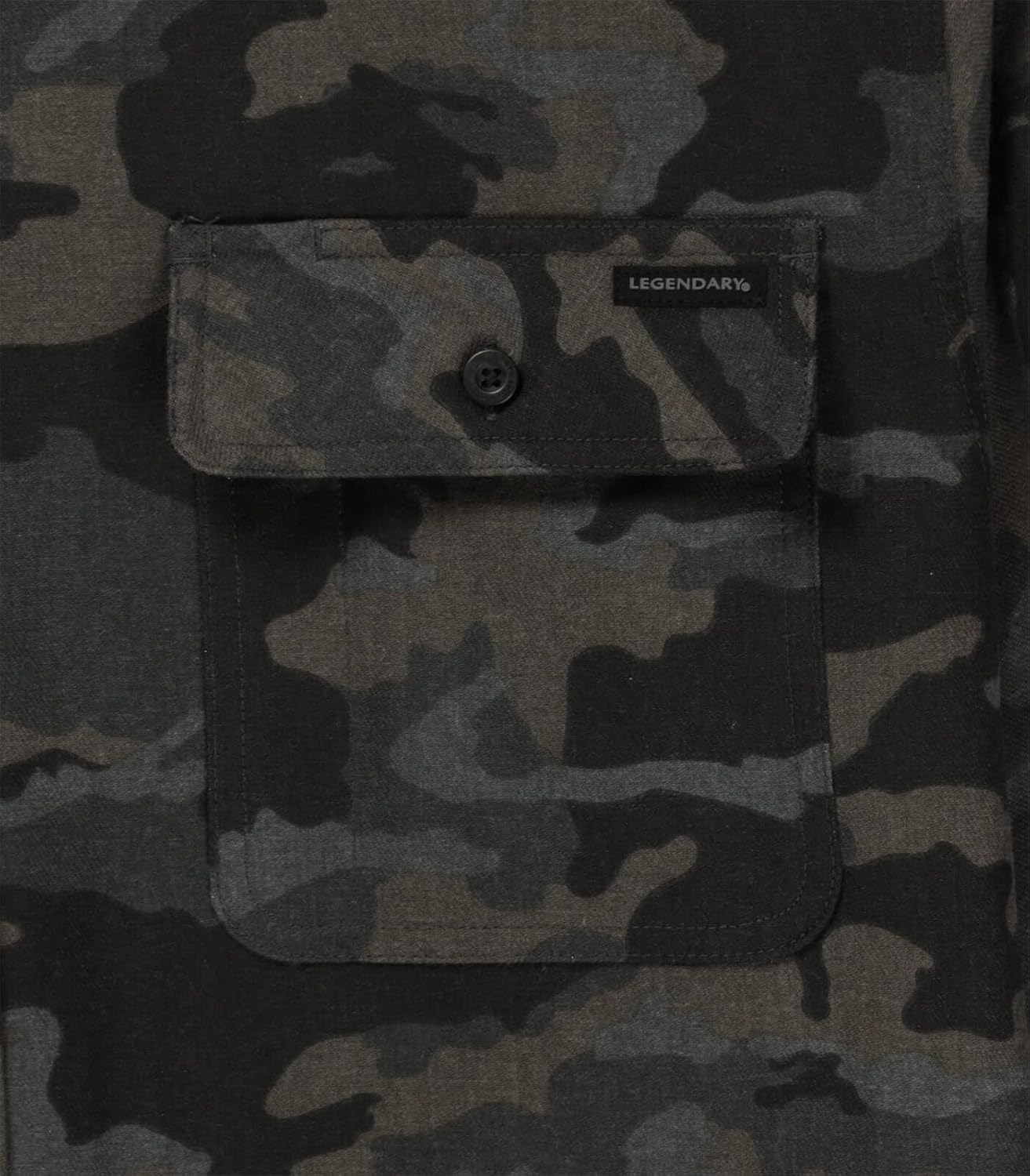 Legendary Whitetails Mens Flannel Long Sleeve Button Down 100% Cotton Shirt image 5