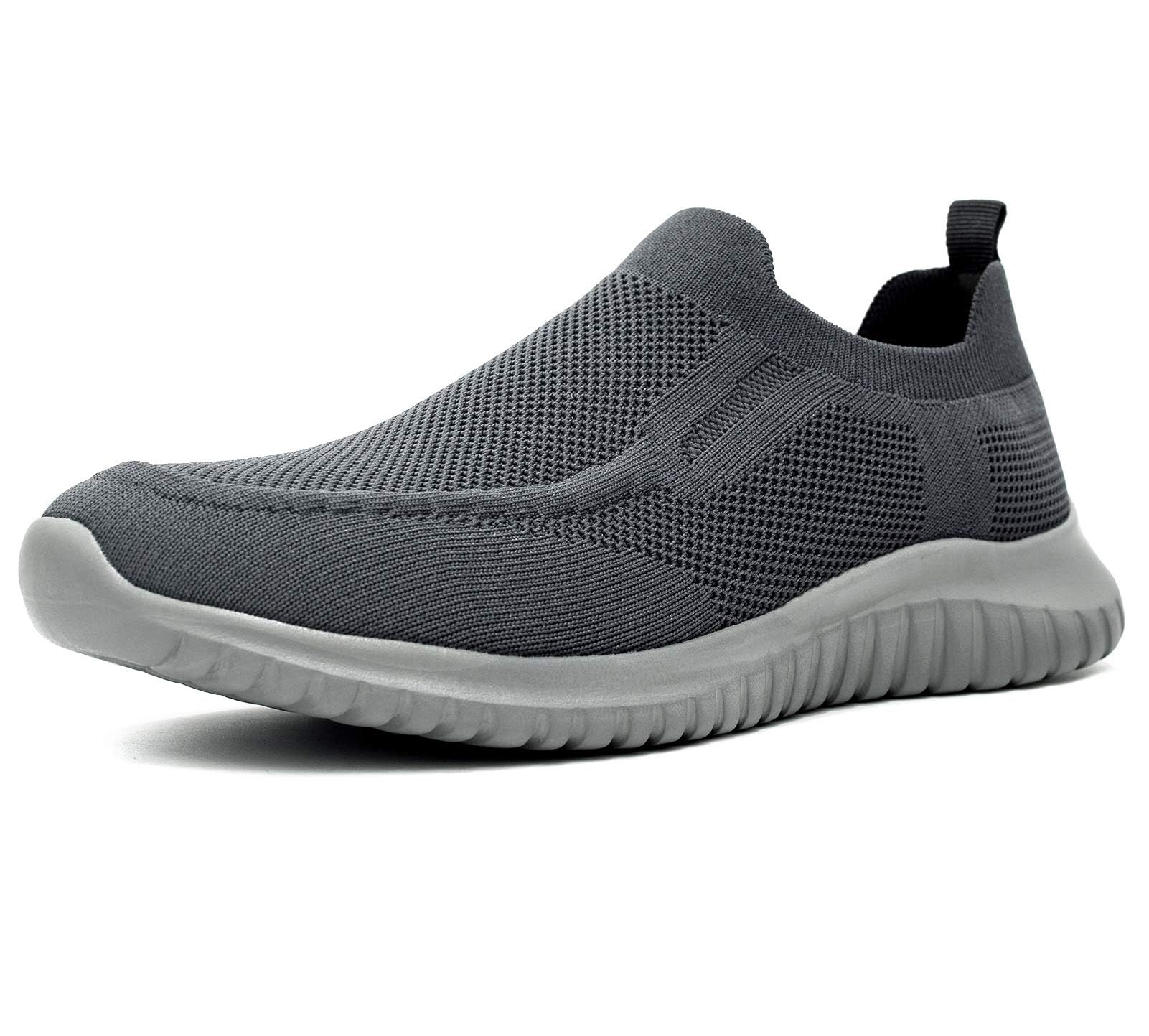 TIOSEBON Herren Slip On Sportschuhe Lässige Tennis Turnschuhe Leicht Laufen Gehen Schuhe