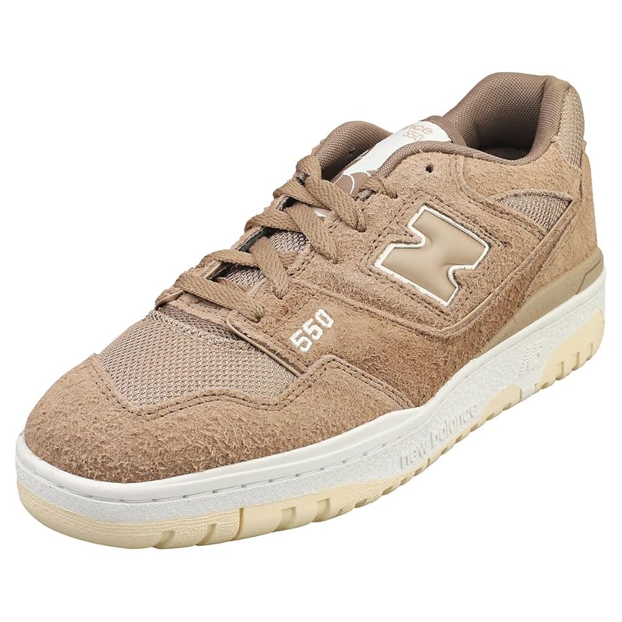 Amazon | New Balance メンズ 550 スニーカー, マッシュルーム