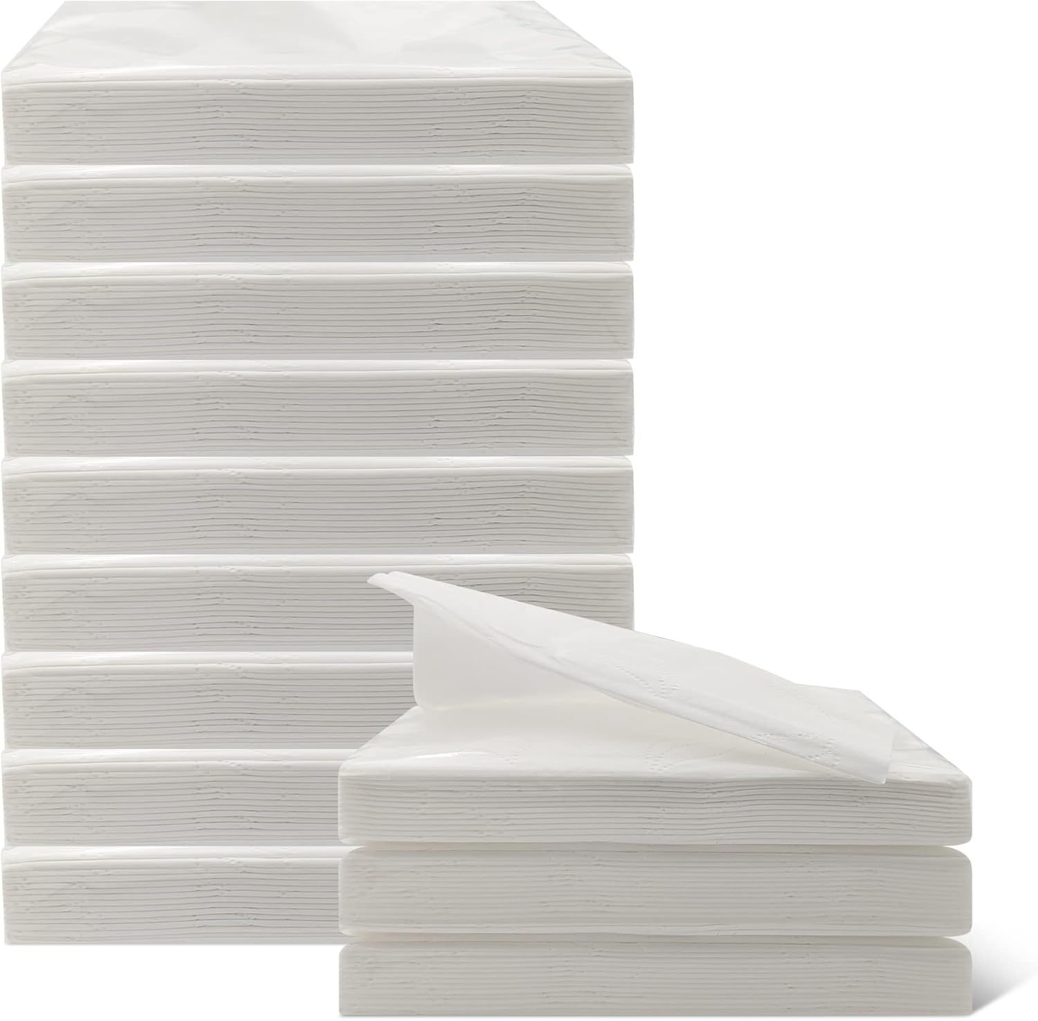 KindaJoy Car Tissue Refills, Car Napkin Refills for Car Visor Tissue Holder Napkin