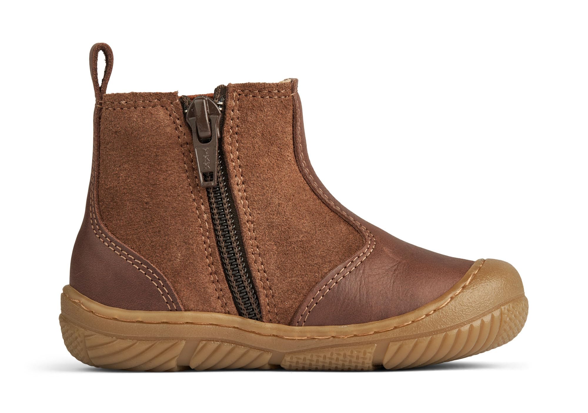 Wheat Scarpine Primi Passi Rana Chelsea Look Baby 60% Pelle, 40% Suede Traspiranti, Scarpe per Chi Inizia a Camminare Unisex-Bambini e Ragazzi