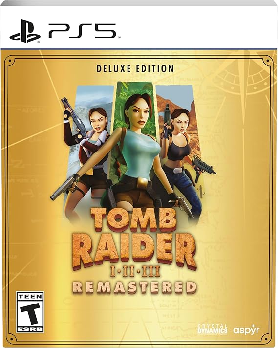 Amazon Game Studios und Crystal Dynamics präsentieren zwei neue Abenteuer der Tomb Raider-Reihe bei den Game Awards 11 Tomb Raider I-III Remastered Starring Lara Croft Deluxe Edition - PlayStation 5