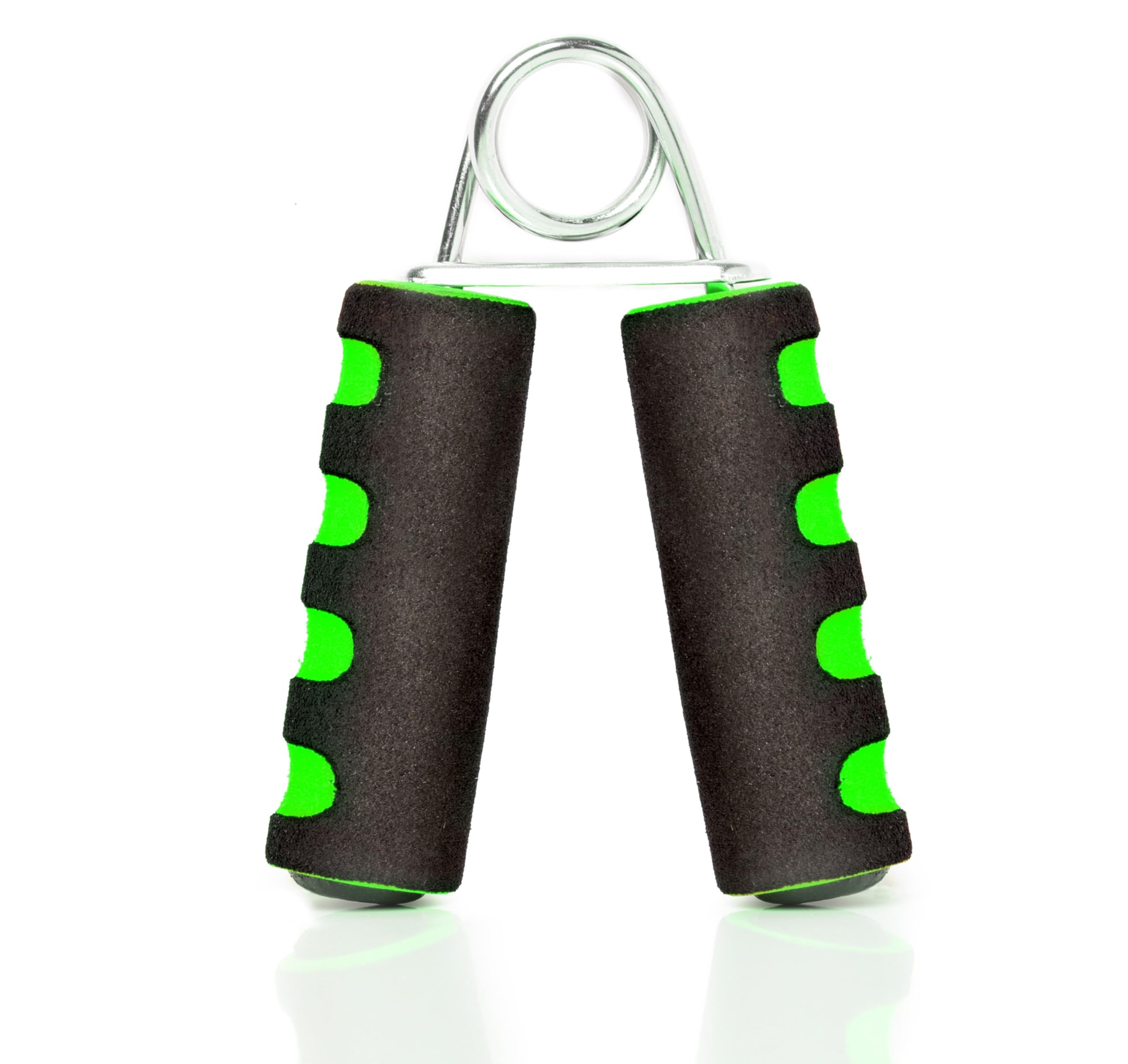 SKY LANDHand Grip: Boost Wrist & Grip Strength at Home. Ideal for Finger Exercises, Forearm Stretching, Stress Relief. Heavy-Duty, Non-Slip, Adjustable Resistance (EM-9363-GREEN)