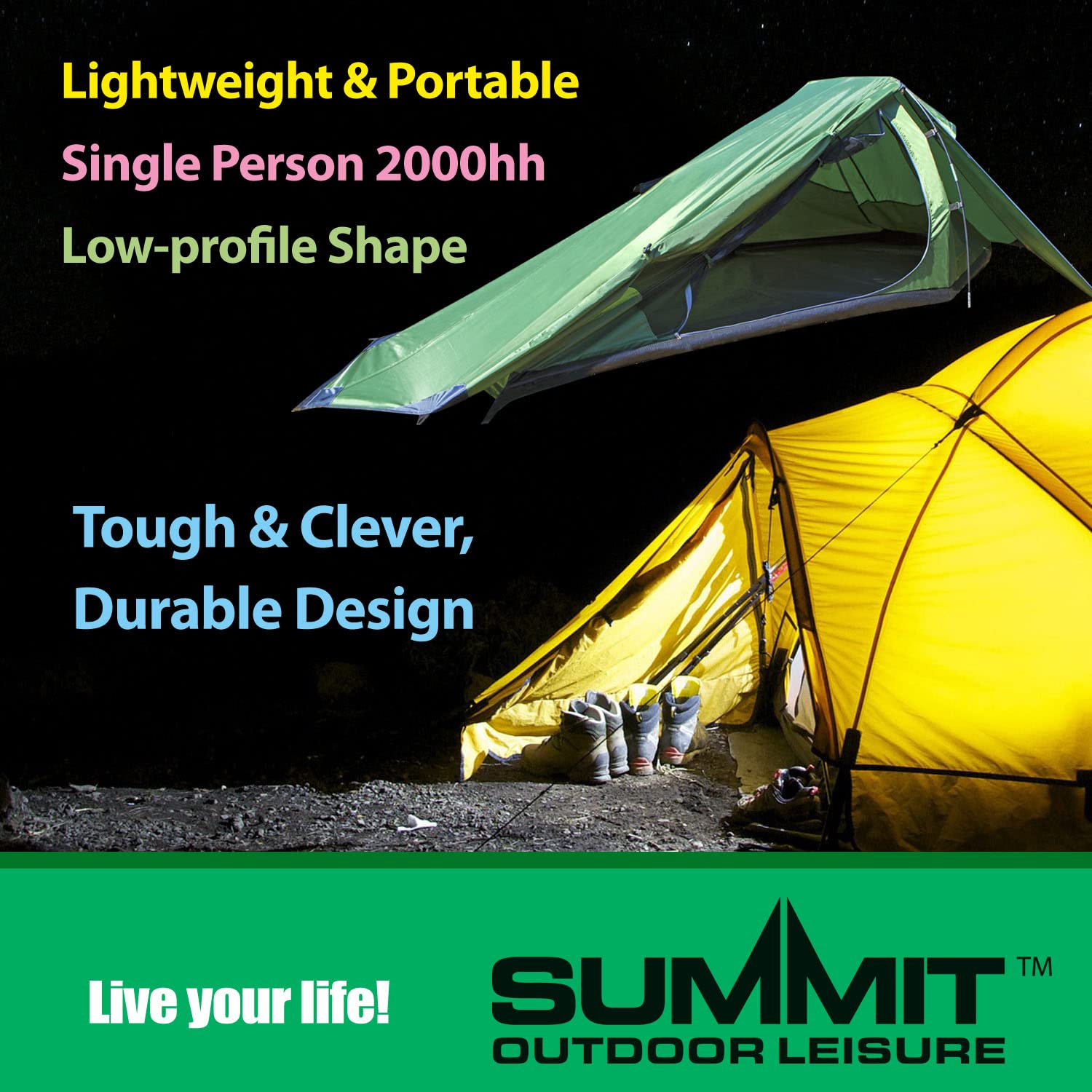 Snelle Opzet Tent VFM - Tente Eiger Trekker Single - Sage Green 1 Personne étanche Enkele Persoon Wildernis Onderdak