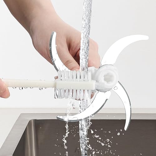 Miniatura 4 de GANIZA Procesadores de alimentos, picadora eléctrica con picadora de carne y picadora de verduras, 2 cuencos (8 tazas+8 tazas) con potente motor de