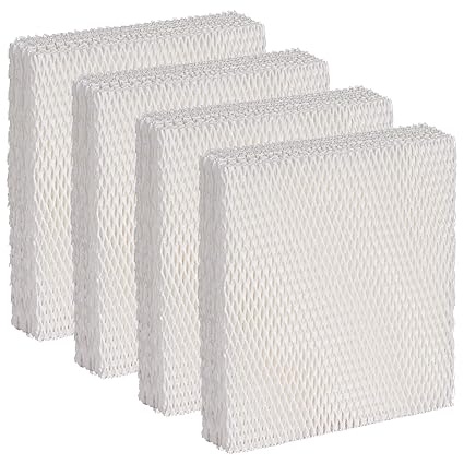 Future Way Humidifier Wicking Filters T, Compatible with Honeywell HEV615 HEV620, Compare to Part HFT600T and HFT600PDQ, 4-Pack Replacement Filter Set
