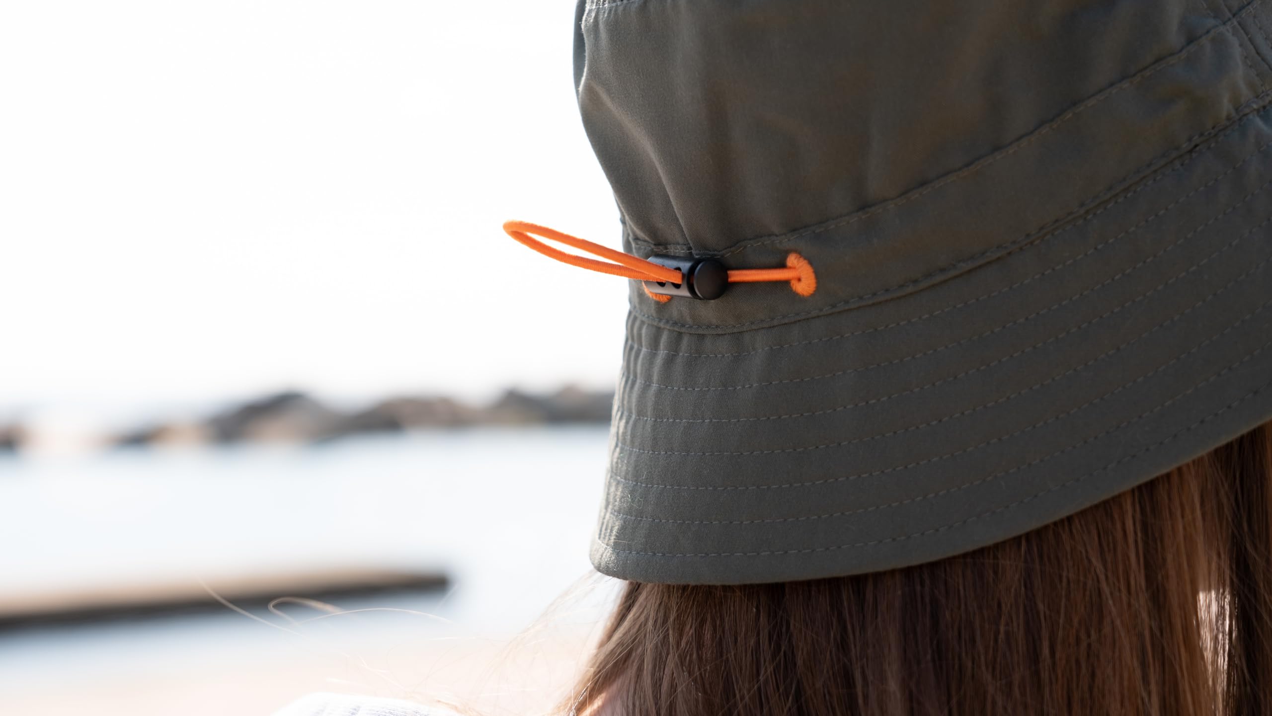 Surf Monkey Bucket Hat Cappello da pescatore uomo/donna senza corda - regolatore di dimensione