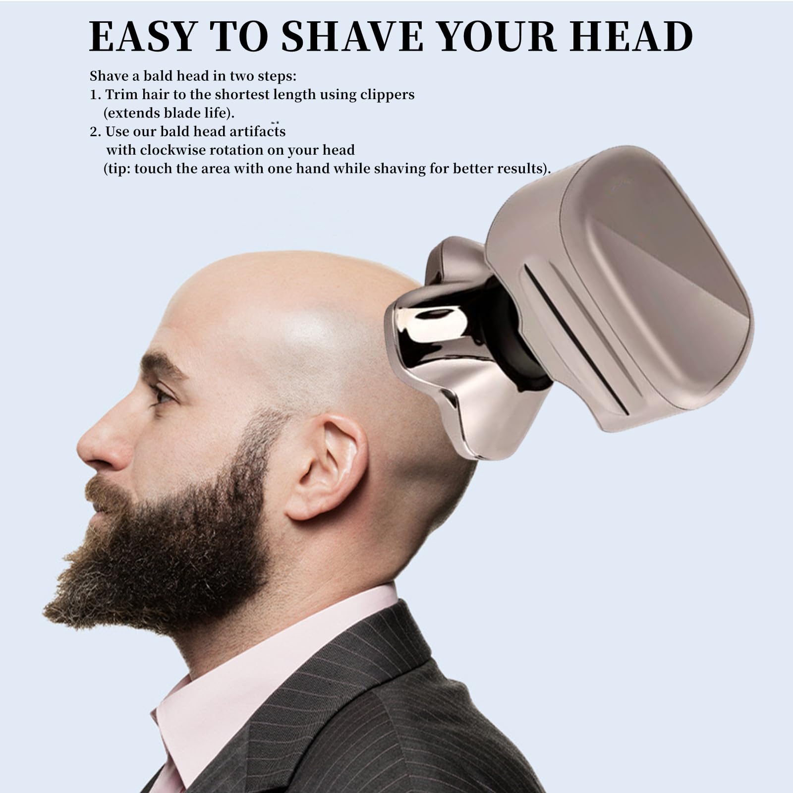 Amazon.co.jp: シェーバー交換用ヘッド スカルシェーバー Pitbull Gold