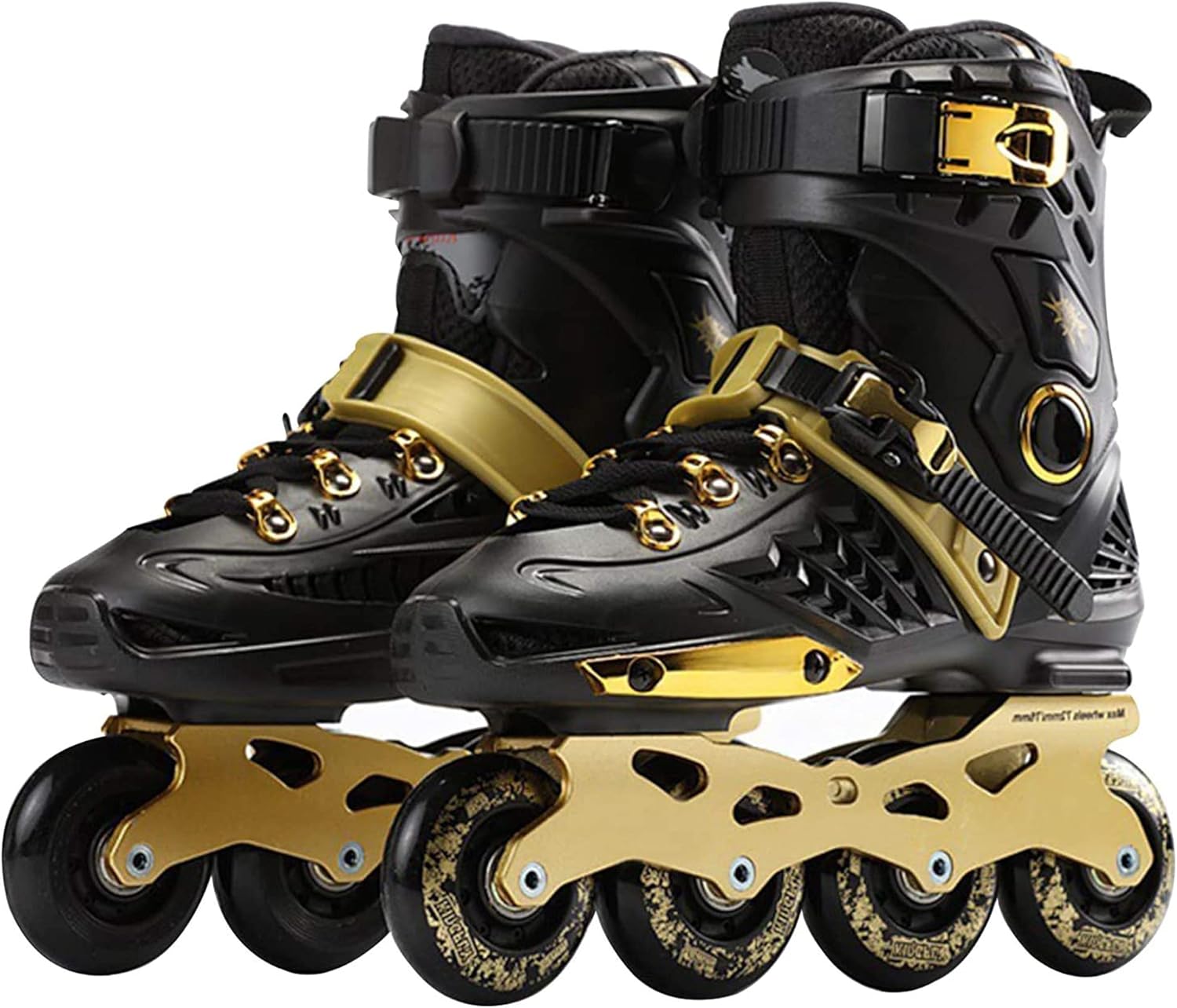 Inline Skates Adult Roller Skates Sports Roller Blades for Outdoor & Indoor, Professional Inline Skates for Women Men Teens Unisex