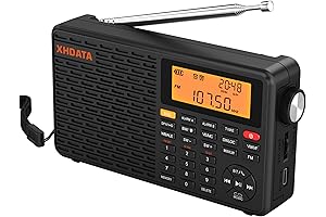 CCrane Skywave SSB Portable Radio with NOAA Weather Alerts and Bluetooth