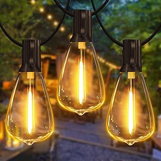 Ollny Festoon Lights Outdoor 7.5m, Christmas LED String Ligh