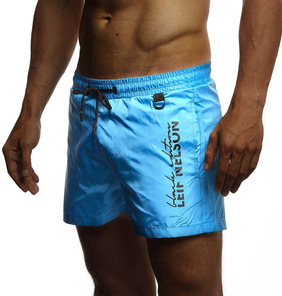 Leif Nelson Badehose für Herren | Badeshorts & Schwimmhose | Swimming Shorts Men | Kurze Badehose | LN-9215