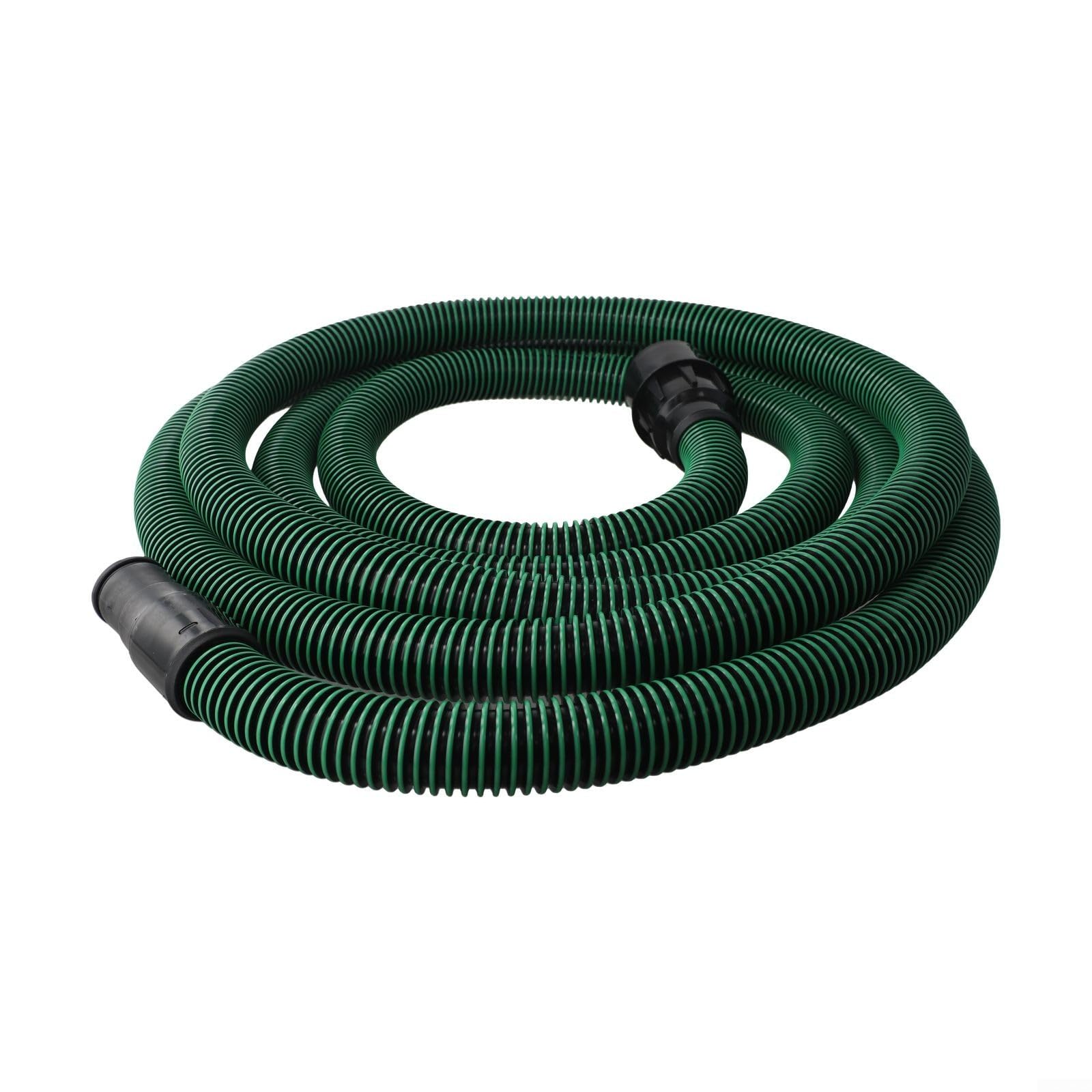 Le design antistatique rencontre la durabilité dans ce tuyau d'extraction de poussière de 3 à 5 mètres de long compatible avec les équipements sous vide D27 (5 m)
