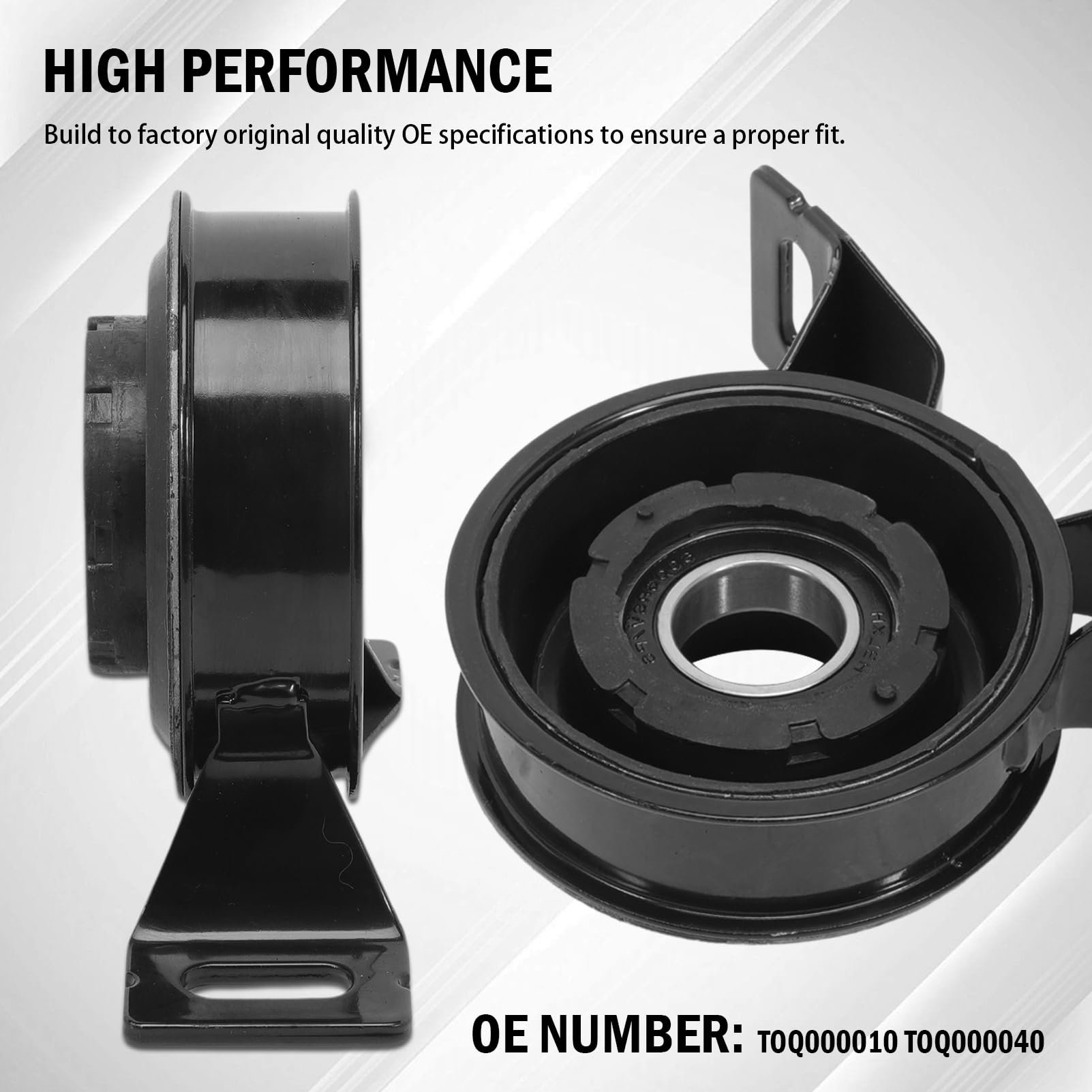 Soporte de eje de transmisión central para Freelander I (L314) 98-06, FREELANDER SOFT TOP I (L314) 98-06 TOQ000010 TOQ000040