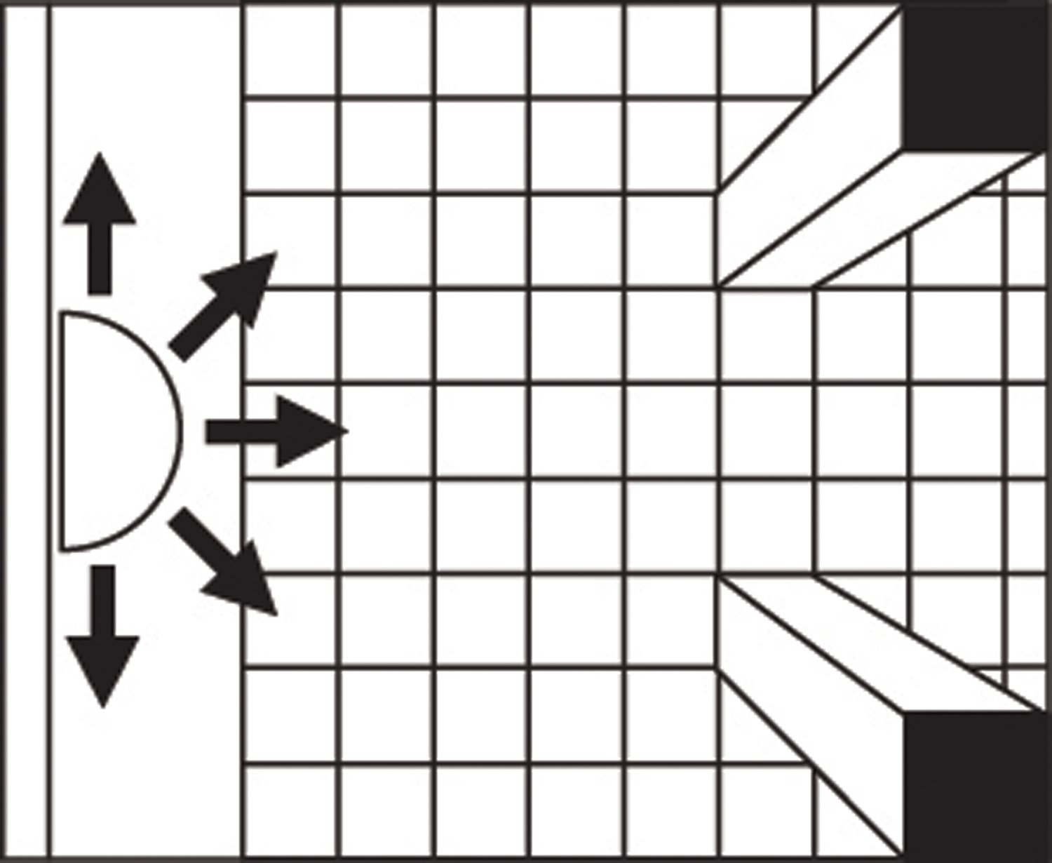 Se-Kure Wall Mount Domes & Mirrors ONV-180-18 Half Dome Mirror, 18" Diameter