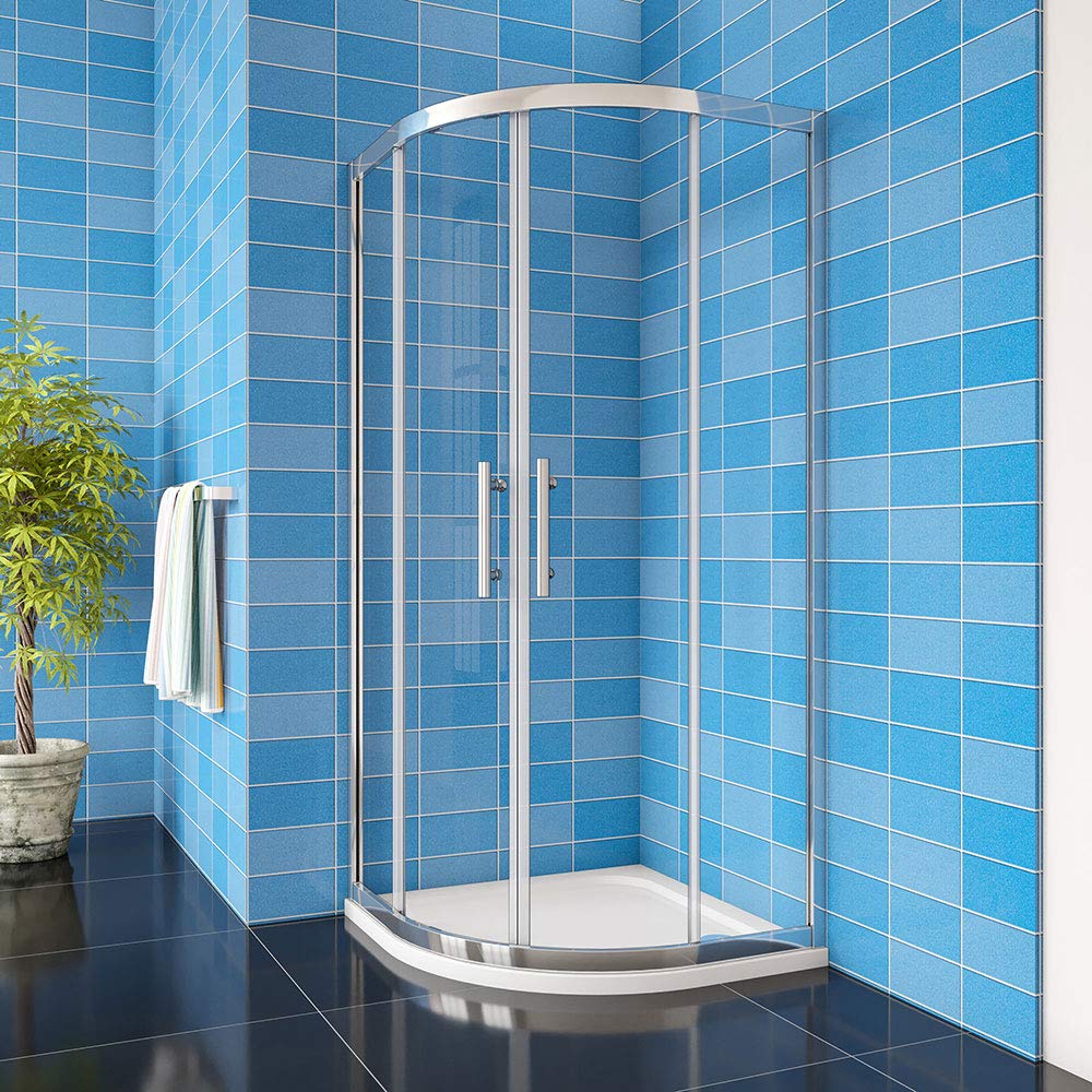 800x800x1900mm Xinyang Quadrant Shower Enclosure 8mm Easy Clean Glass Sliding Shower Cubicle Door