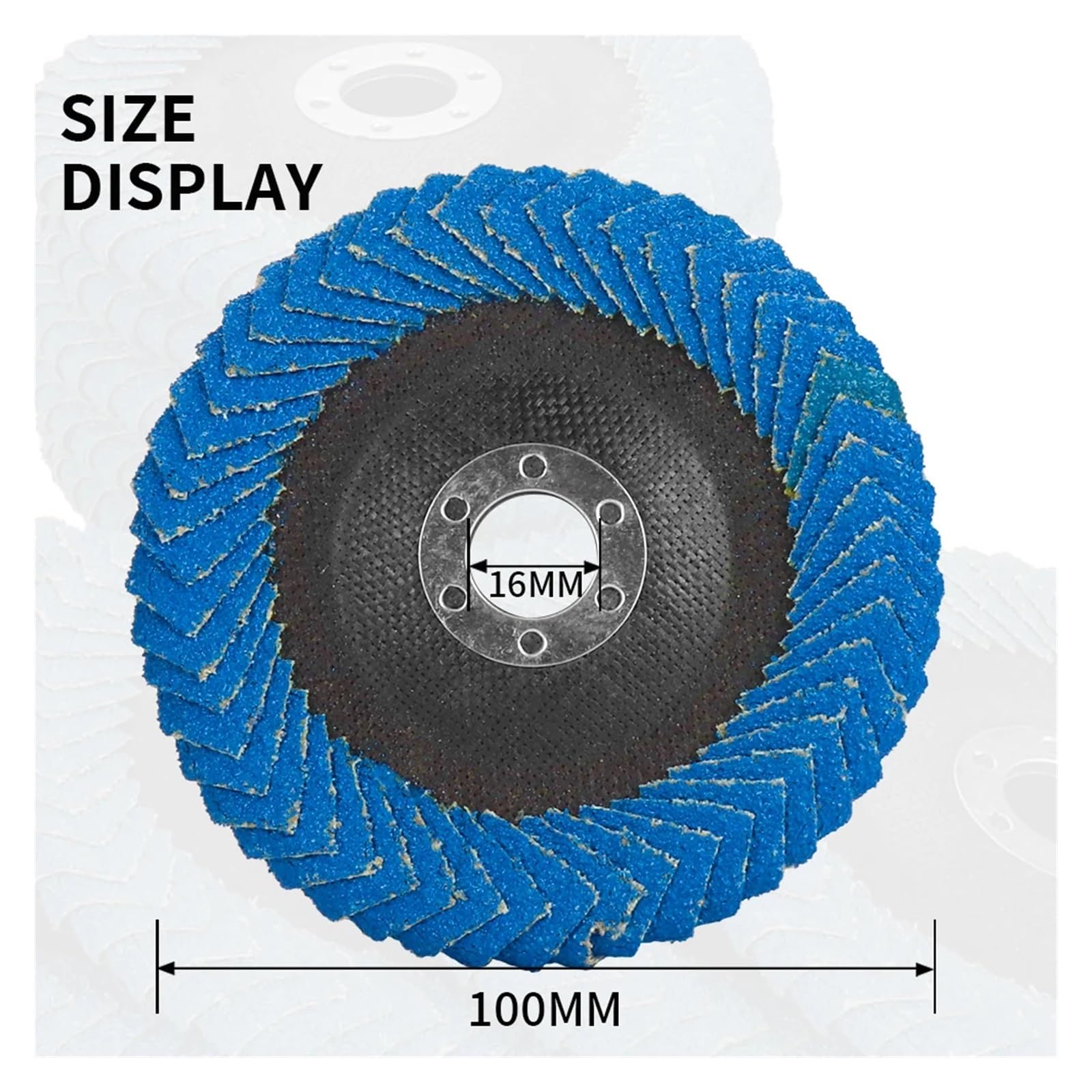 1/2/5/10Uds Discos Abrasivos 100Mm Para Amoladora Angular