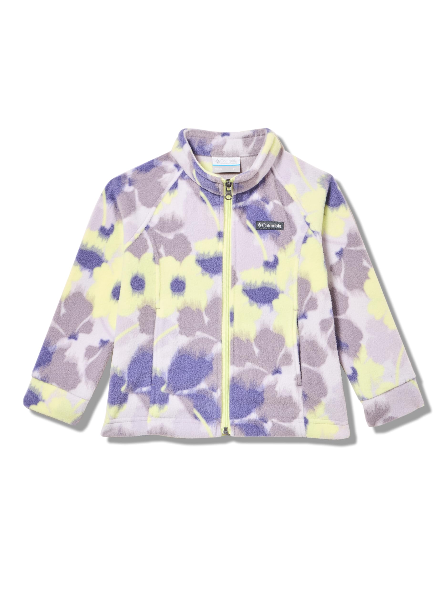 Columbia Youth Girls Benton Springs II Printed Fleece Jacket