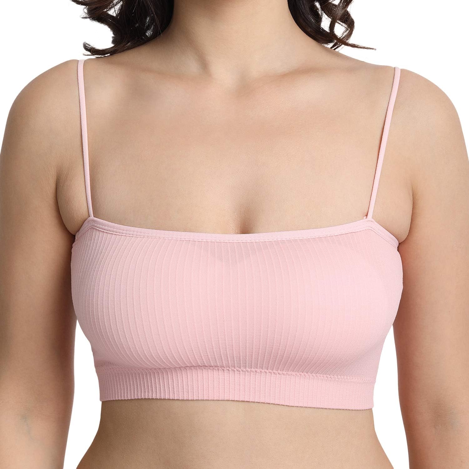 DEALSEVEN FASHION Women's Lycra & Spandex Lightly Padded Non-Wired Bralette Bra(GBRA009_Size :28 to 34)